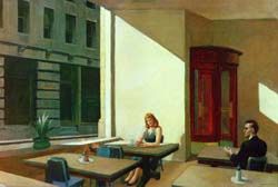 Edward Hopper - Sunlight In A Cafeteria