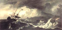 Ships Running Aground In A Storm