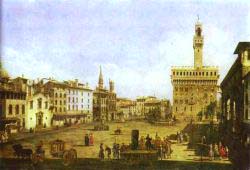 Signoria Square In Florence