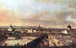 View Of Vienna From The Belvedere