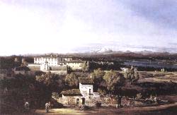 View Of The Villa Cagnola At Gazzada Near Varese