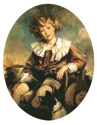 Portrait Of Antonin De Mun As A Young Boy