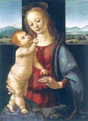 Madonna And Child With A Pomegranate