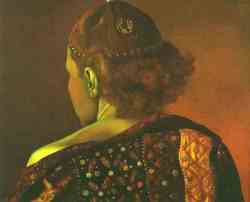 Geodesic Portrait Of Gala (1936)