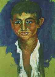 Portrait Of A Gipsy (1919)