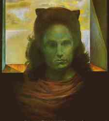 Portrait Of Gala (Gala Against The Light) (1965)