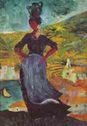 Portrait Of Hortensia - Peasant Woman Of Cadaqués (1919)