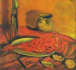 Still Life 04 - (Pulpo Y Scorpa) (1922)