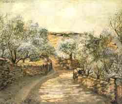 The Lane To Port Lligat With The View Of Cape Creus (1922-23)