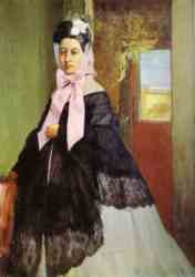 Portrait Of Marguerite De Gas - The Artist-s Sister