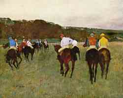 Racehorses At Longchamp 1
