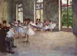 Rehearsal Of The Ballet