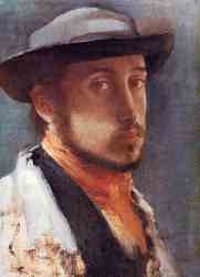 Self-Portrait In A Soft Hat