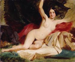 Female Nude In A Landscape