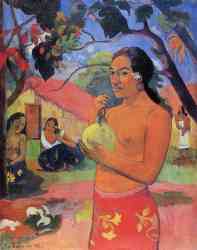 Woman Holding A Fruit