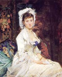 Portrait Of A Woman In White