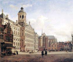 The New Town Hall In Amsterdam