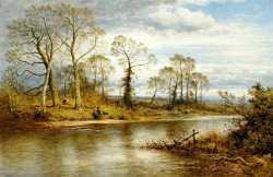 An English River In Autumn