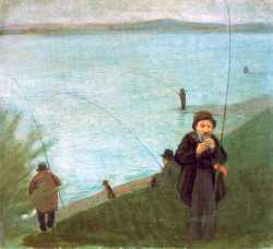 Anglers On The Rhine