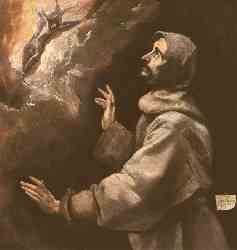 St Francis Receiving The Stigmata
