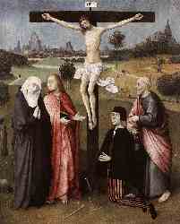 Crucifixion With A Donor