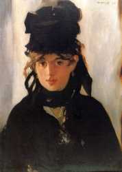 Berthe Morisot With A Bouquet Of Violets