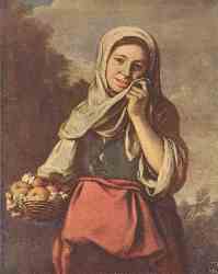 A Girl With Fruits