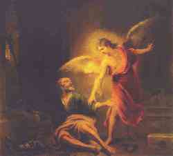 Angel Rescues St. Peter From Prison