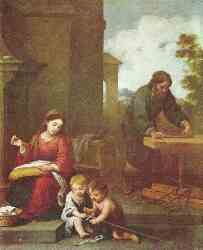 Holy Family With The Infant St John