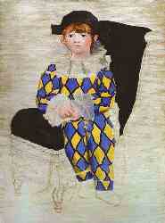 Paulo, Picasso's Son As Harlequin