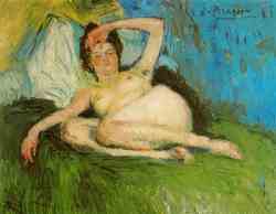 Jeanne (Reclining Nude) (1901)