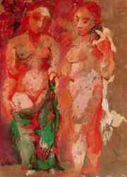 Nude Woman Naked Face And Nude Woman Profile (1906)