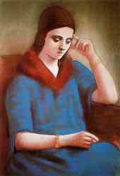 Portrait Of Mme Olga Picasso