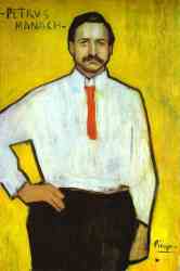 Portrait Of The Art Dealer Pedro Manach