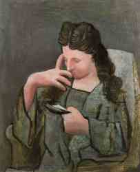 Seated Woman (Olga) (1920)