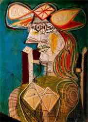 Seated Woman On Wooden Chair (1941)