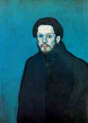 Self-Portrait In Blue Period