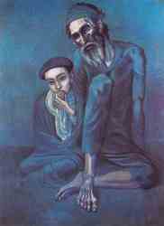 Old Jew With Boy (1903)