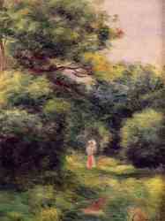 Lane In The Woods (Woman With A Child In Her Arms)