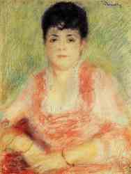 Portrait In A Pink Dress