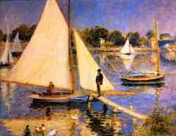 Sailboats At Argenteuil