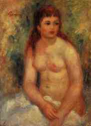 Seated Young Woman (Nude)