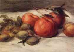 Still Life With Apples And Almonds