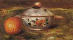 Still Life With Orange And Sugar Bowl