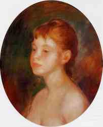 Study Of A Young Girl (Mademoiselle Murer)