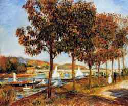 The Bridge At Argenteuil In Autumn