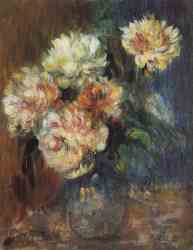 Vase Of Peonies