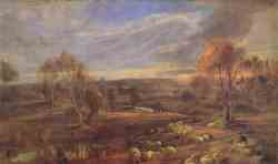 A Landscape With A Shepherd And His Flock - 1638