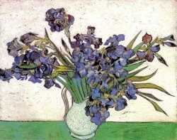 Still Life - Vase With Irises