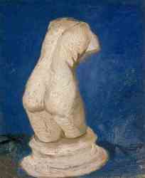 Plaster Statuette Of A Female Torso 1